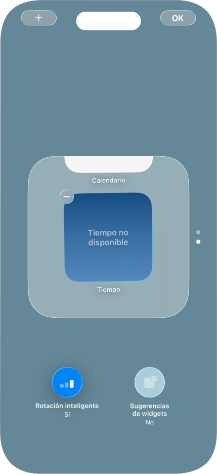 Pulsa Rotación inteligente para activar o desactivar la función. Pulsa Rotación inteligente para activar o desactivar la función.