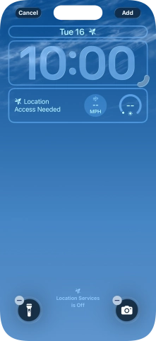 To customise the way the lock screen date is displayed, press the date widget and follow the instructions on the screen to select the required widget display mode. To customise the way the lock screen date is displayed, press the date widget and follow the instructions on the screen to select the required widget display mode.