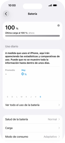 Pulsa Modo de consumo. Pulsa Modo de consumo.