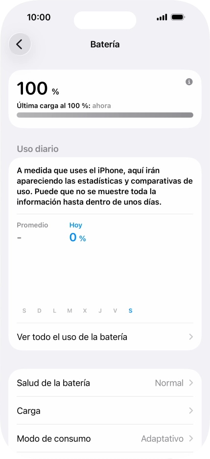 Pulsa Modo de consumo. Pulsa Modo de consumo.