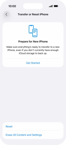 Press Reset. Press Reset.