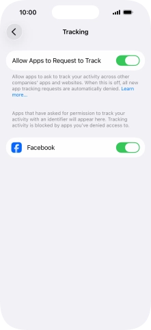 Press the indicator next to Press the indicator next to