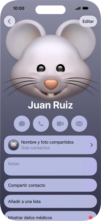 Desliza el dedo hacia arriba desde la parte inferior de la pantalla para terminar y volver a la pantalla de inicio. Desliza el dedo hacia arriba desde la parte inferior de la pantalla para terminar y volver a la pantalla de inicio.