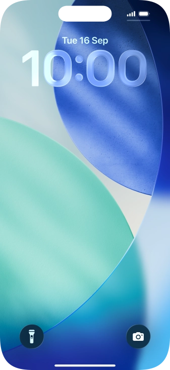 Slide your finger upwards starting from the bottom of the screen. Slide your finger upwards starting from the bottom of the screen.