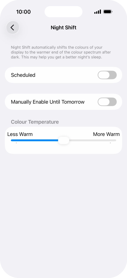 Press the indicator next to Press the indicator next to