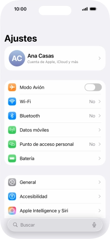 Pulsa Datos móviles. Pulsa Datos móviles.