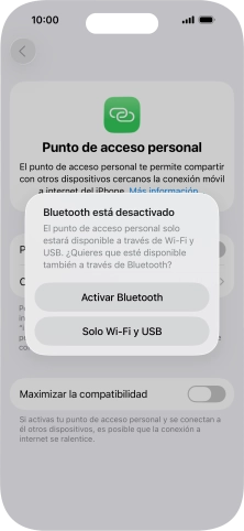 Si la función de wifi está activada, pulsa Solo Wi-Fi y USB. Si la función de wifi está activada, pulsa Solo Wi-Fi y USB.