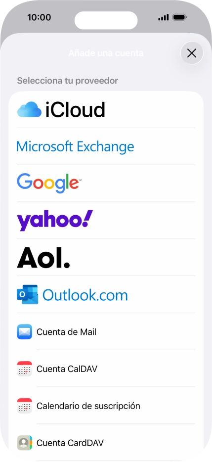 Pulsa Cuenta de Mail. Pulsa Cuenta de Mail.