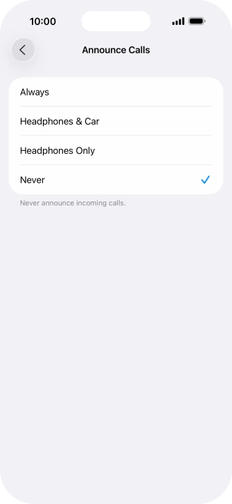 Press Always to turn on the function when silent mode is turned off. Press Always to turn on the function when silent mode is turned off.