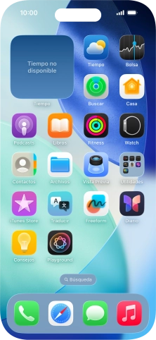 Si utilizas un grupo de widgets: Desliza el dedo hacia arriba o hacia abajo sobre el grupo para seleccionar el widget deseado. Si utilizas un grupo de widgets: Desliza el dedo hacia arriba o hacia abajo sobre el grupo para seleccionar el widget deseado.
