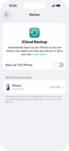 Press the indicator next to Press the indicator next to