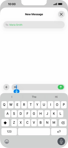 Press the microphone icon to end dictation. Press the microphone icon to end dictation.