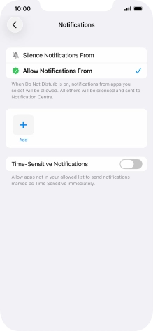 Press the indicator next to Press the indicator next to