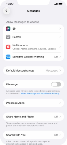 Press the indicator next to Press the indicator next to