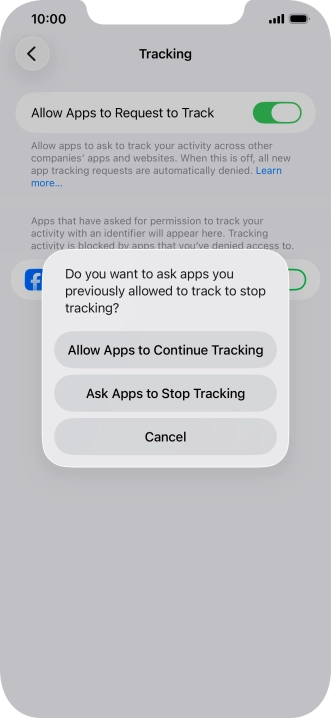If you turn off the function, press the required setting. If you turn off the function, press the required setting.
