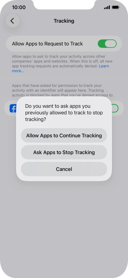 If you turn off the function, press the required setting. If you turn off the function, press the required setting.
