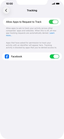 Press the indicator next to Press the indicator next to