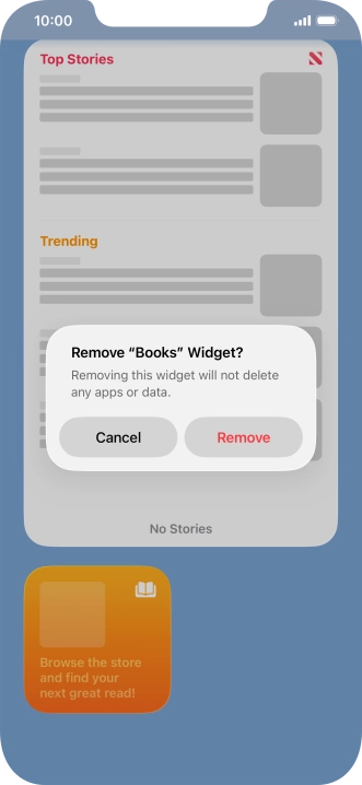Press Remove. Press Remove.