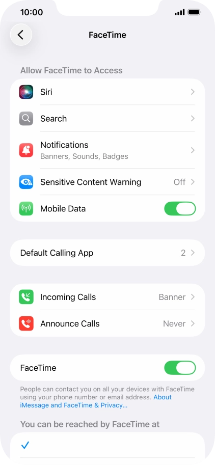 Press the indicator next to Press the indicator next to