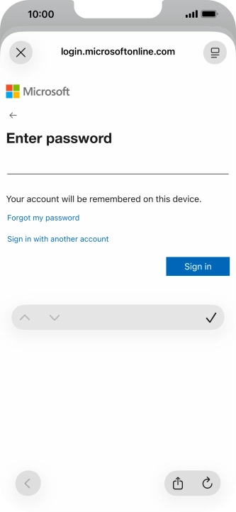 Press Sign in. Press Sign in.