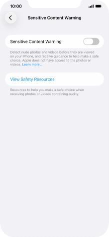 Press the indicator next to Press the indicator next to