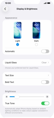 Press Dark. Press Dark.
