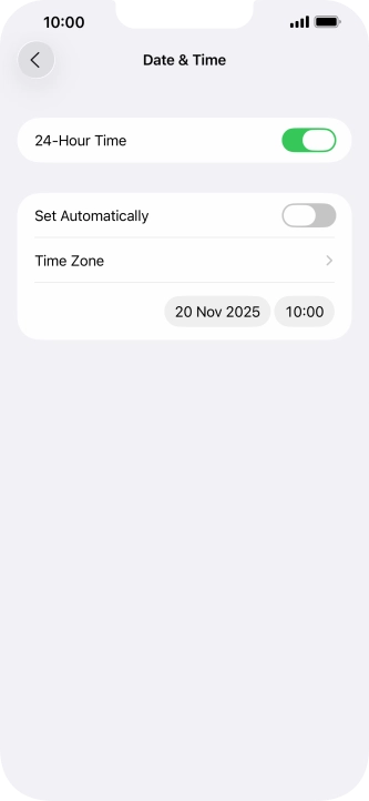 Press the indicator next to Press the indicator next to
