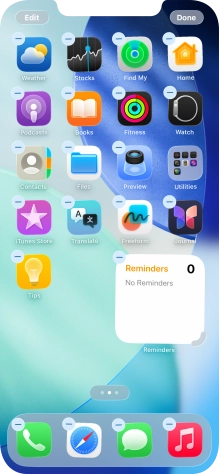 Press Done. Press Done.