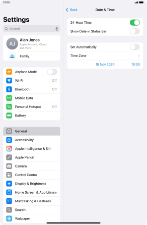 Press the indicator next to Press the indicator next to