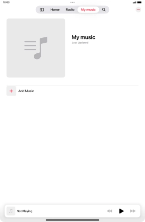Press Add Music. Press Add Music.