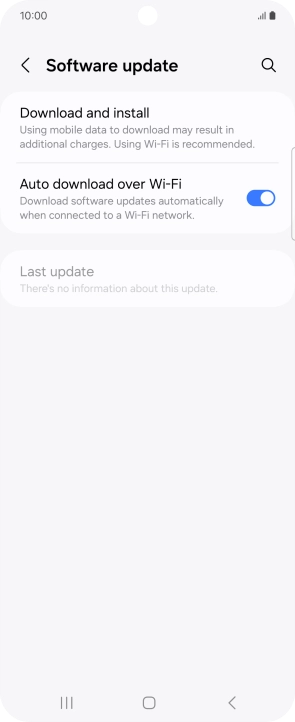 Press Download and install. If a new software version is available, it's displayed. Follow the instructions on the screen to update the phone software. Press Download and install. If a new software version is available, it's displayed. Follow the instructions on the screen to update the phone software.