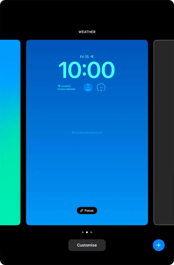 Press Focus. Press Focus.