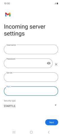 Press the drop down list below Press the drop down list below