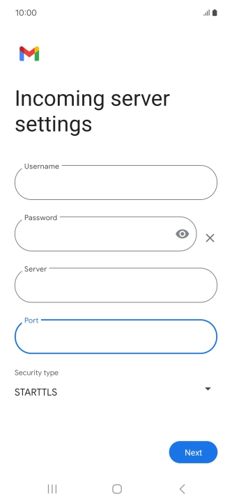 Press the drop down list below Press the drop down list below
