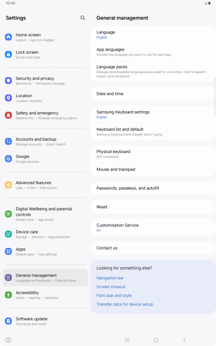 Press Date and time. Press Date and time.