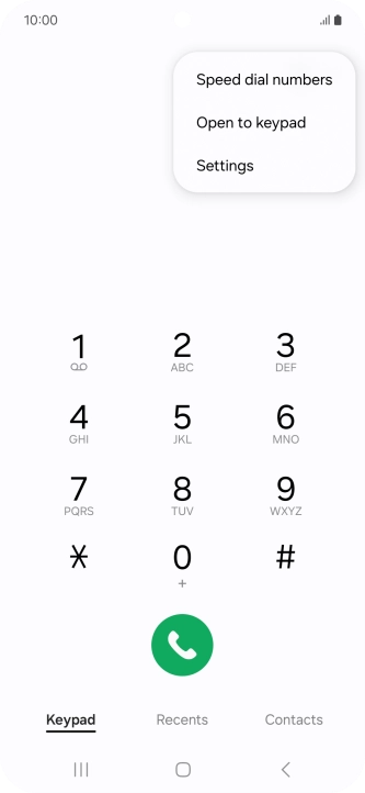 Press Settings. Press Settings.