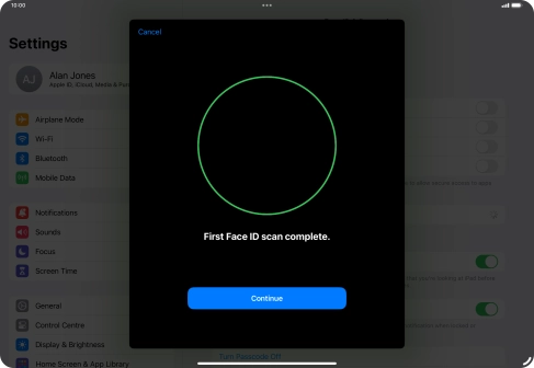 Press Continue. Press Continue.
