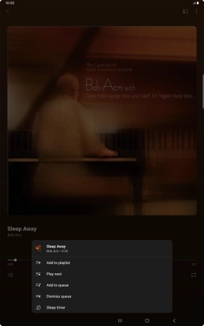 Press the add icon. Press the add icon.