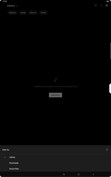 Press the required category and go to the required audio file. Press the required category and go to the required audio file.