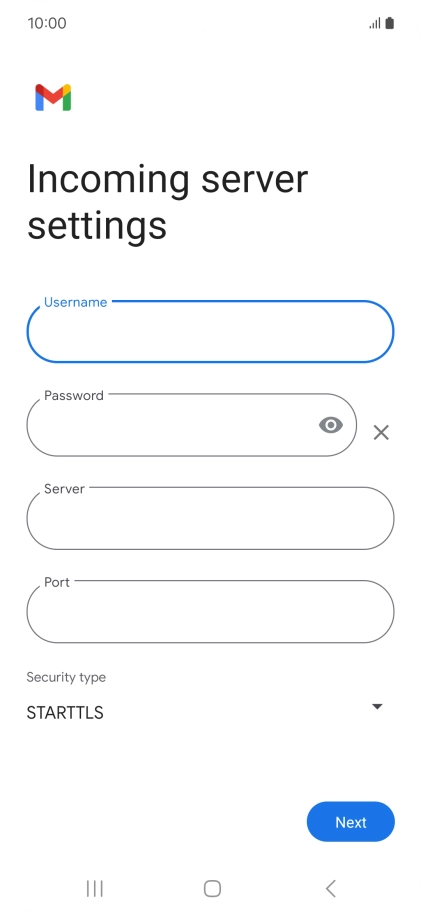 Press the field below Press the field below