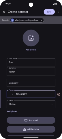 Press Save. Press Save.
