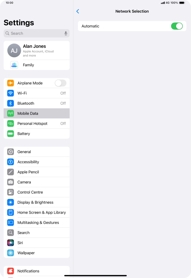 Press the indicator next to Press the indicator next to