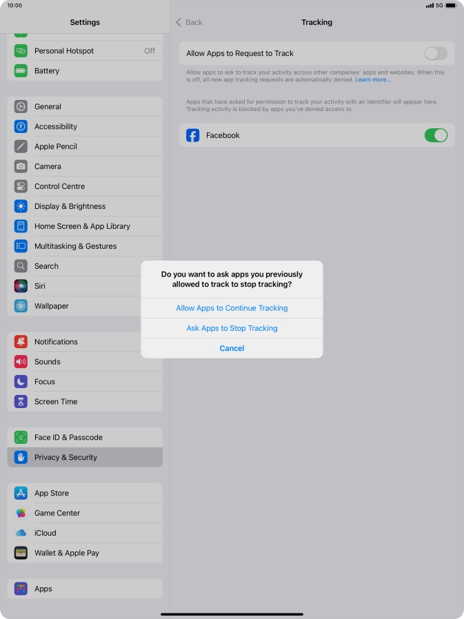 If you turn off the function, press the required setting. If you turn off the function, press the required setting.
