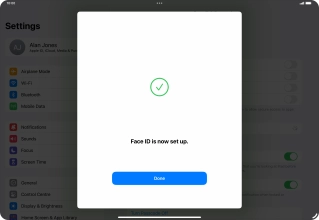 Press Done. If you haven't previously selected a lock code, key in a code of your own choice twice. Press Done. If you haven't previously selected a lock code, key in a code of your own choice twice.