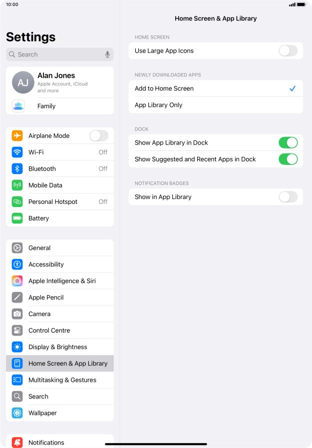 To add new downloaded apps to both the home screen and App Library, press Add to Home Screen. To add new downloaded apps to both the home screen and App Library, press Add to Home Screen.