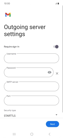 Press the indicator next to Press the indicator next to