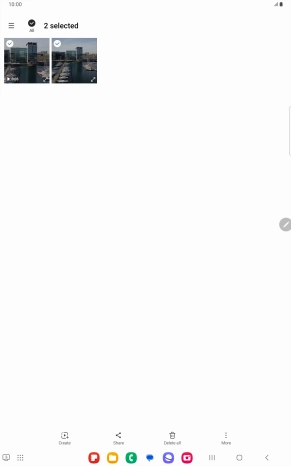 Press Share. Press Share.