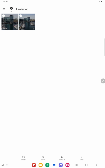 Press Share. Press Share.