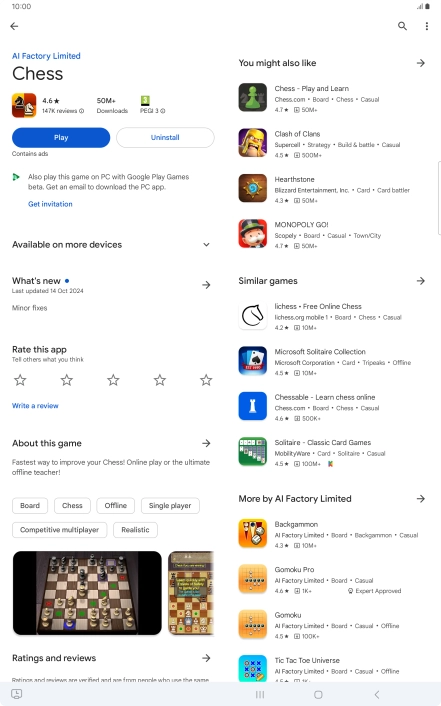 Press Uninstall. Press Uninstall.