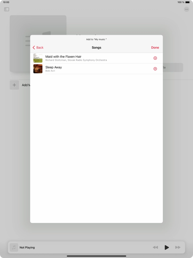 Go to the required category and press the required audio file. Go to the required category and press the required audio file.